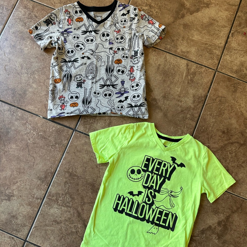 Nightmare before Christmas t-shirts